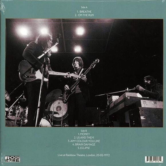 Pink Floyd Embryo’s Sculptures Live 1972 Rainbow Theatre Blue Colored Vinyl LP - Picture 6 of 6